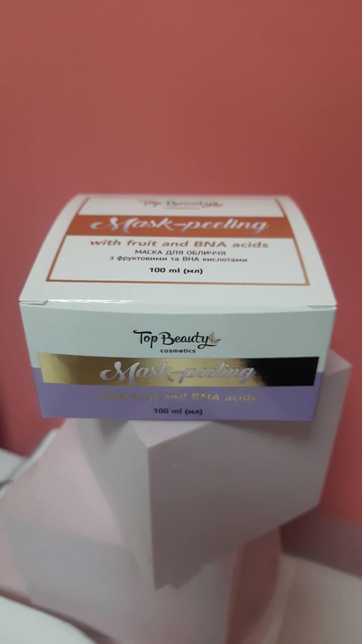 Маска для обличчя Top Beauty з фруктовими та ВНА кислотами 100 мл (2083052750)