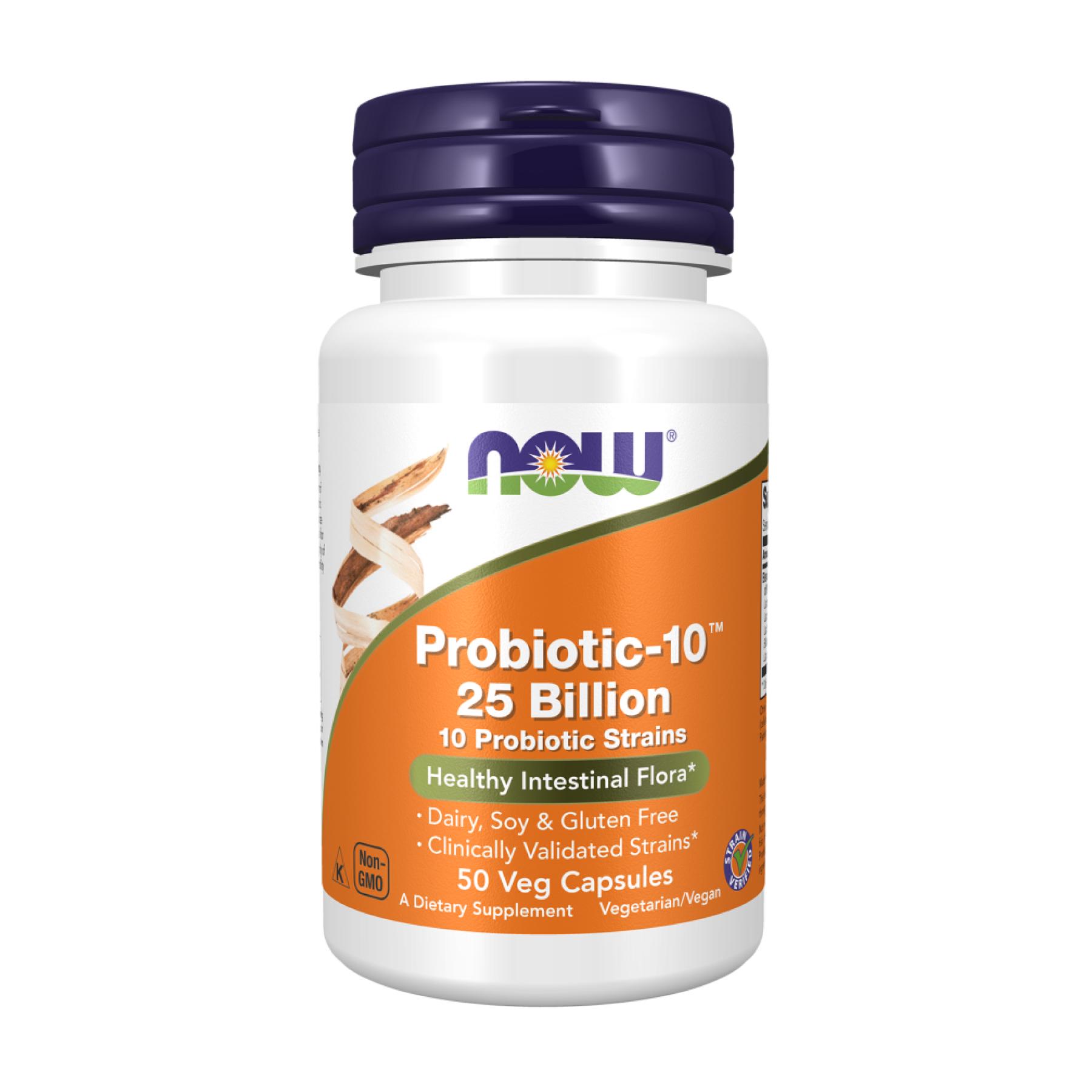 Натуральная добавка Probiotic-10 25 Billion 50 vcaps (2022-10-2318)