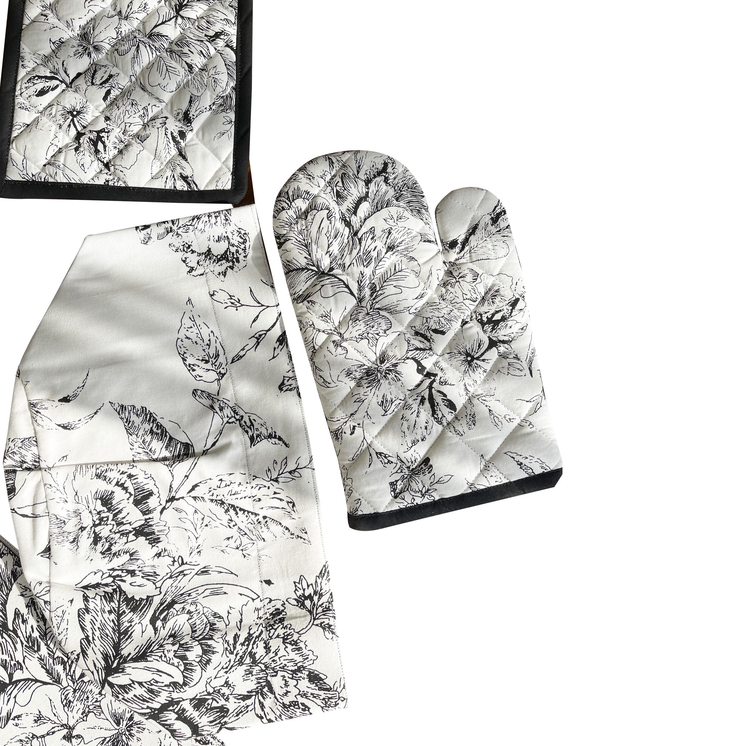 Набор кухонный: перчатка/прихватка/полотенце/ранер Silk Route a-2118 - фото 2 Набор кухонный: перчатка/прихватка/полотенце/ранер Silk Route a-2118 - фото 2