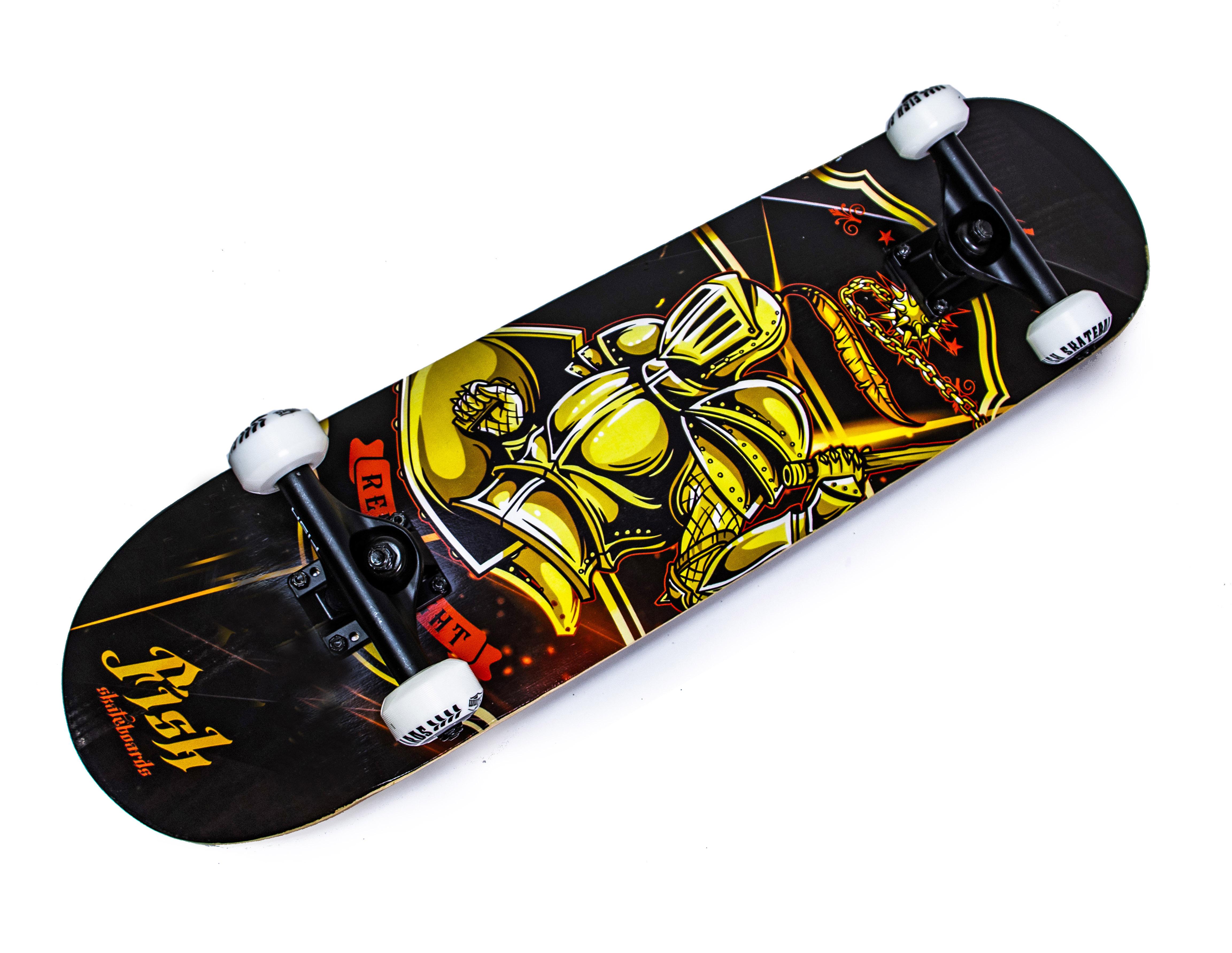 Скейтборд Fish Gold Knight (1822581001)