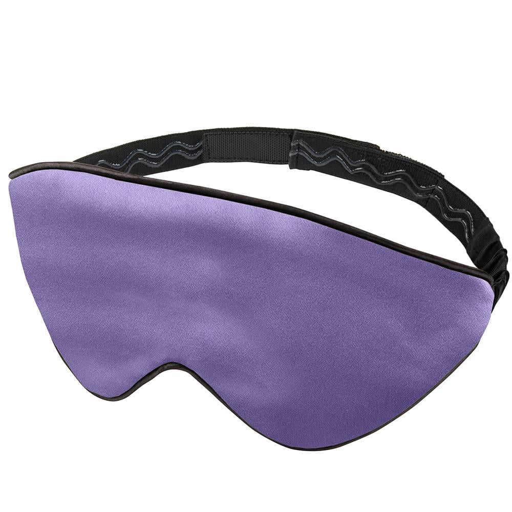 Маска для сну шовкова Чумацький Шлях 3.1 з антиковзною резинкою Лавандовий (1164-02)