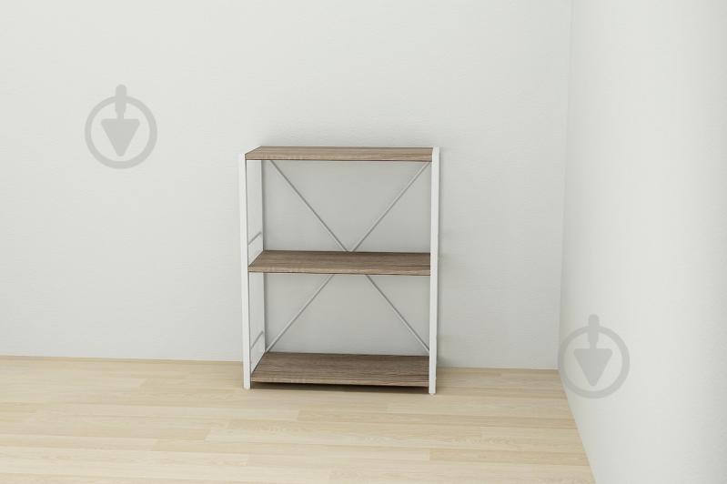 Этажерка Ferrum-decor Конект 73x60x28 см Дуб сонома (XK00227)