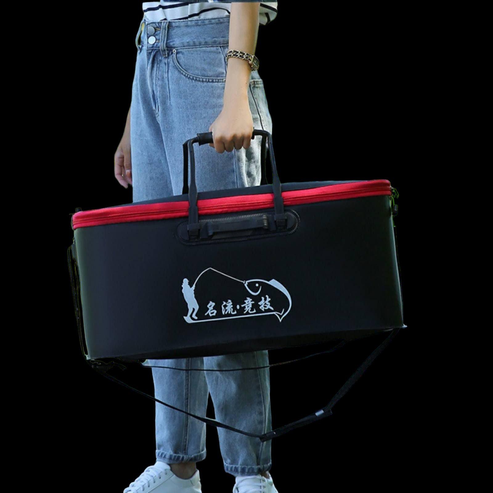 Сумка для рыбалки Love Fish 45 см 45х27х24 см Черный - фото 7