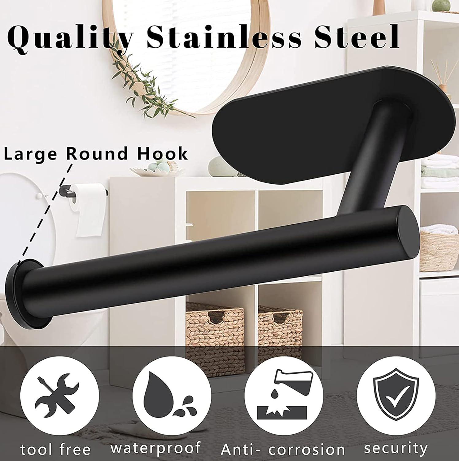 Держатель туалетной бумаги металл Черный - фото 7 Держатель туалетной бумаги металл Черный - фото 7