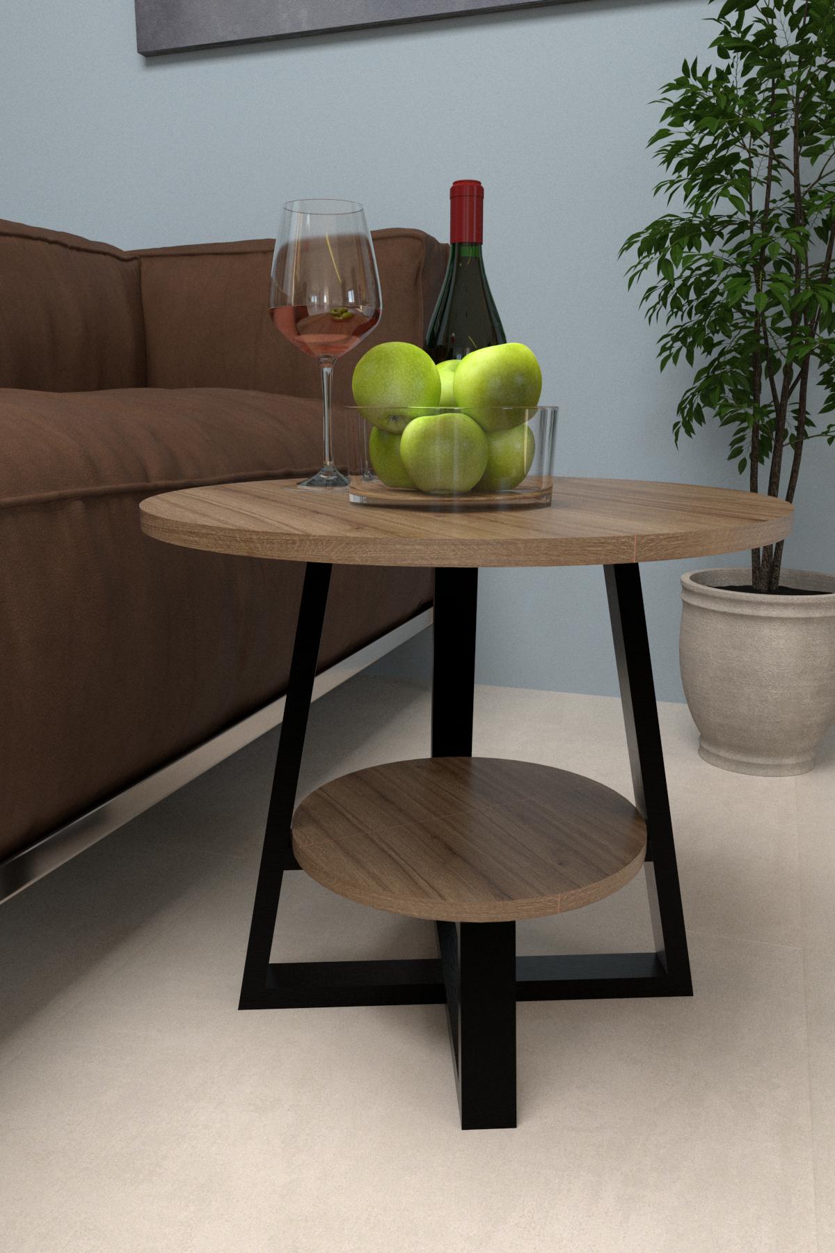 Стол журнальный EcoLoft Астелия DSP-1053 в стиле лофт Монтеверде (27387117) - фото 1