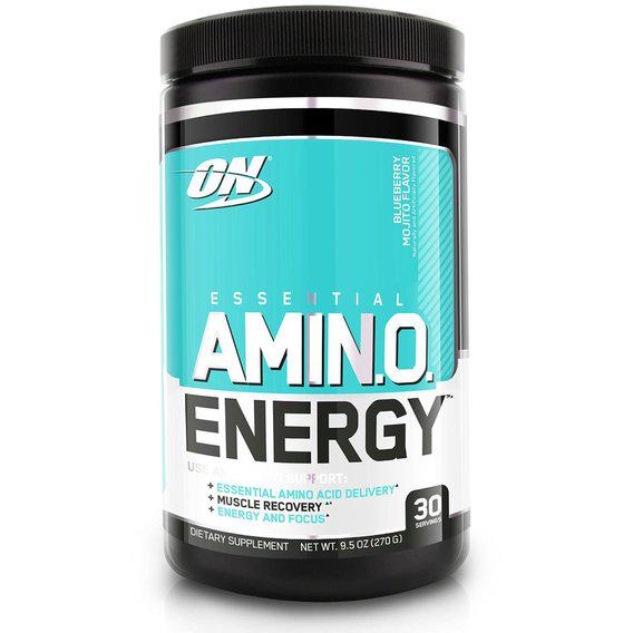 Амінокомплекс для спорту Optimum Nutrition Essential Amino Energy 270 г 30 порцій Blueberry Mojito