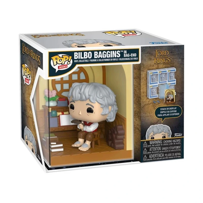 Ігрова фігурка Funko POP! Nooks серії Володар перснів БІЛЬБО ТОРБИН У ТОРБИНОМУ КУТІ (54204)