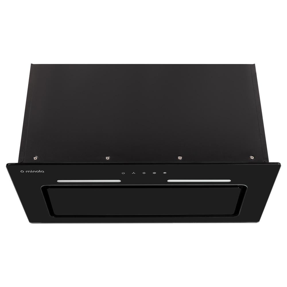 Витяжка повновбудована Minola HBI 6873 BL GLASS 1200 LED Line