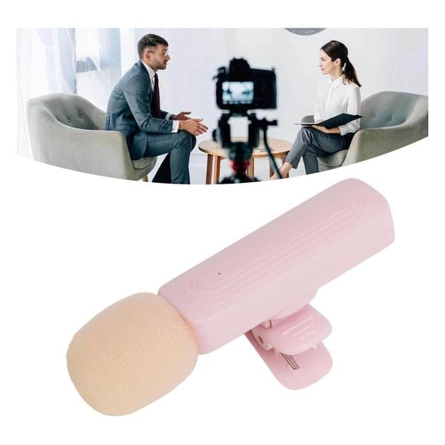 Мікрофон подвійний петличний EMISSE безпровідний для Android Type-C сумісний з iPhone 15 - фото 5