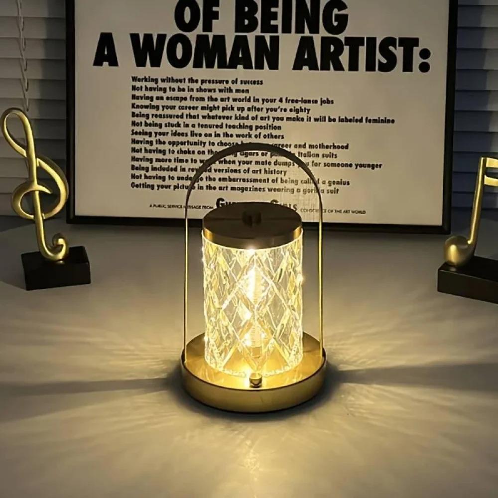 Лампа акумуляторна з сенсорним керуванням Good Idea LED D15 портативна Золотисто-прозорий (987444) - фото 5