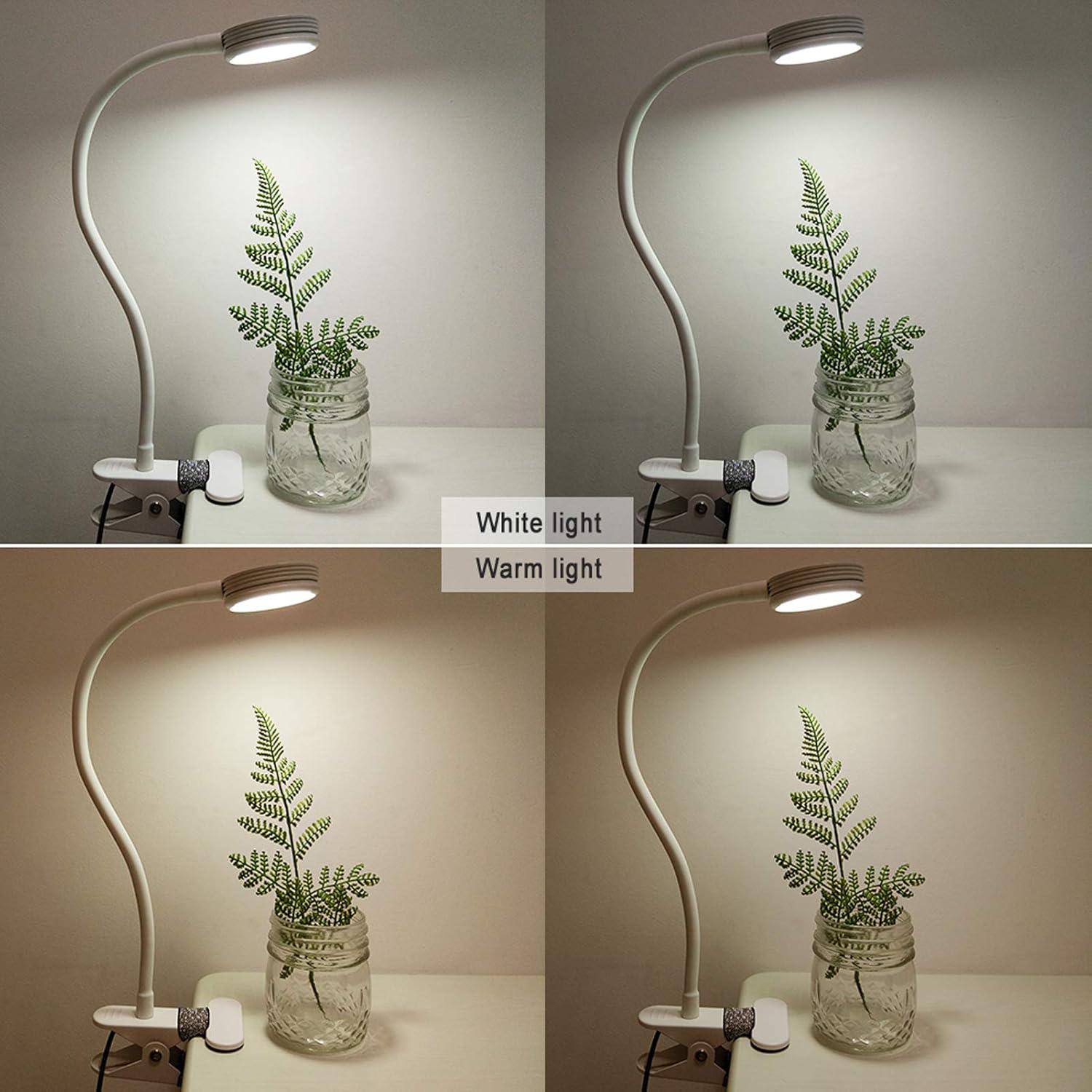 Настольная гибкая лампа LEPOWER LED Clip Desk Lamp White - фото 2 Настольная гибкая лампа LEPOWER LED Clip Desk Lamp White - фото 2