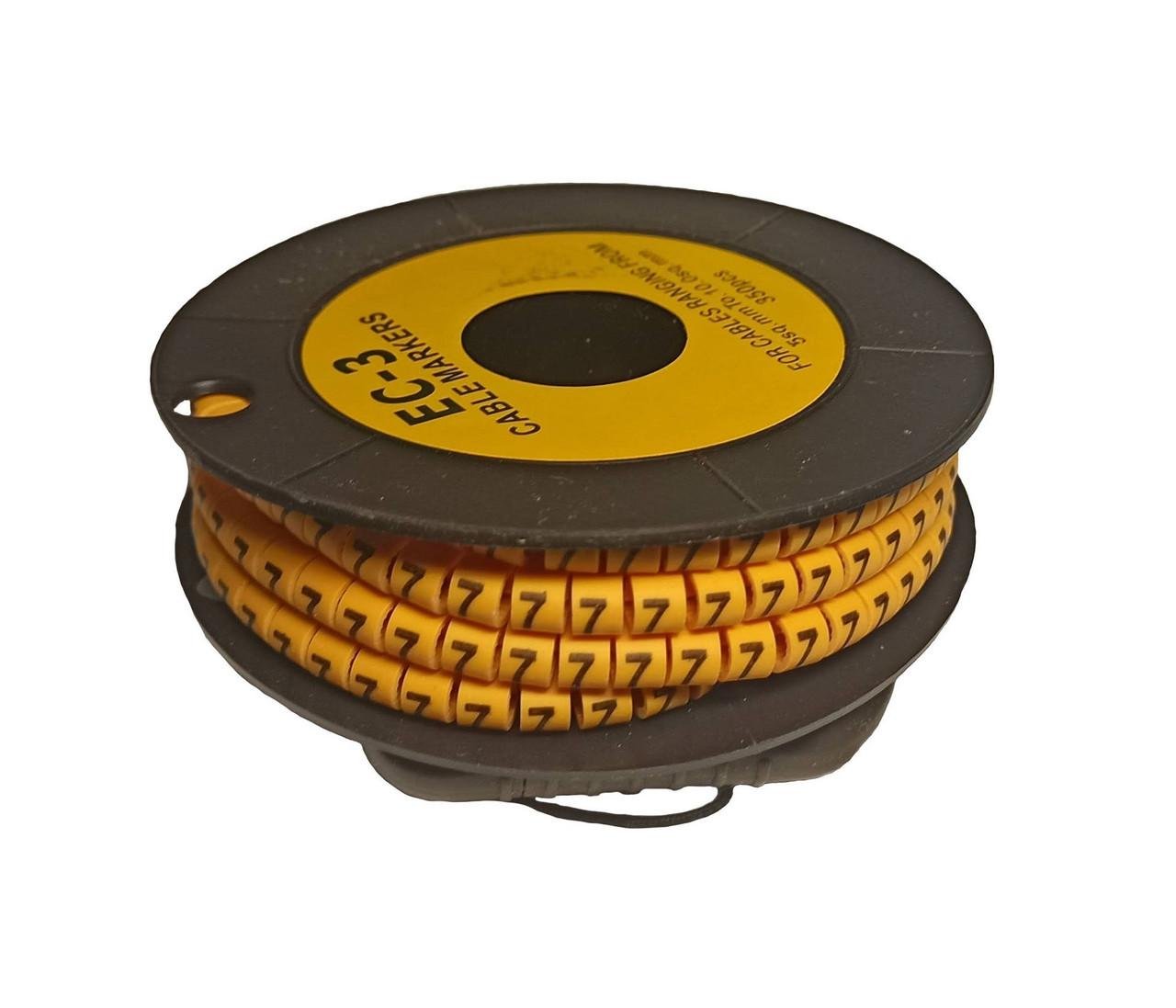 Маркировка кабельная TechnoSystems МК3 "7" 6-10 мм 180 шт. (1554868632) Маркировка кабельная TechnoSystems МК3 "7" 6-10 мм 180 шт. (1554868632)