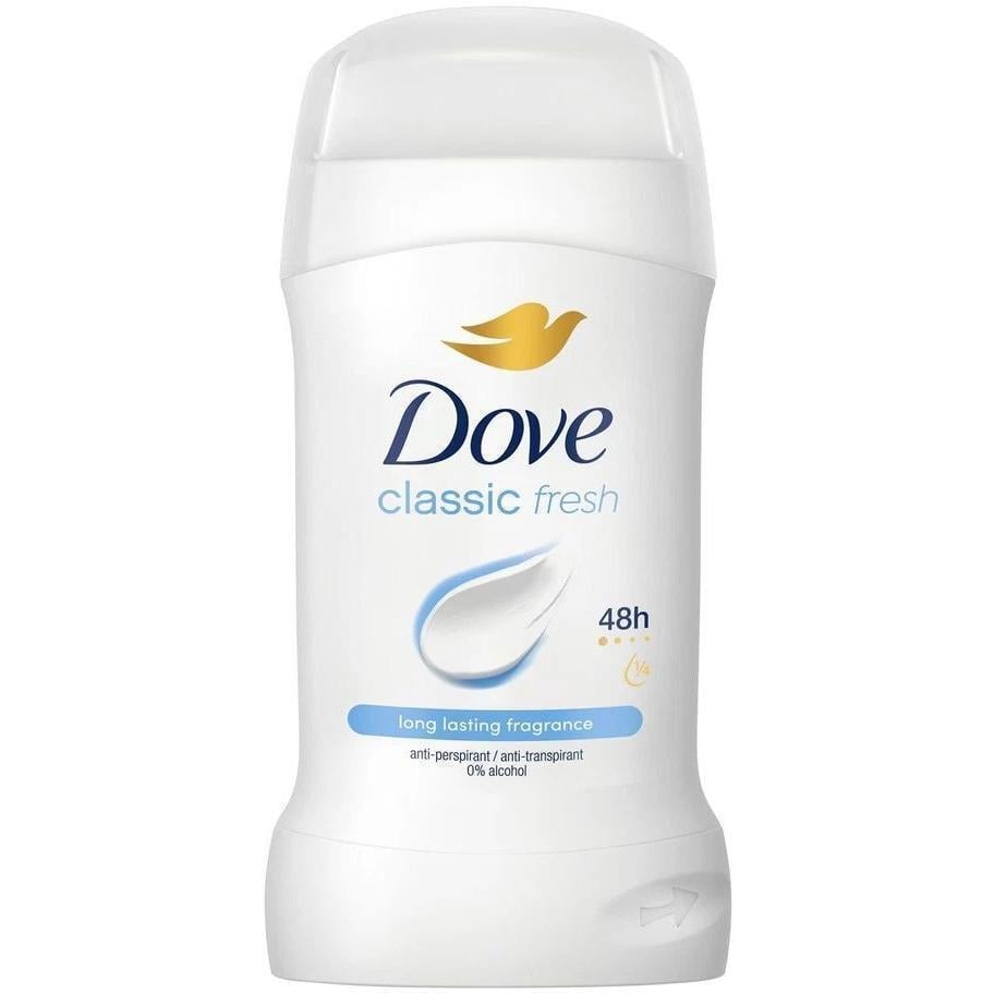 Антиперспірант DOVE олівець Classic Fresh 40 мл (59099659)