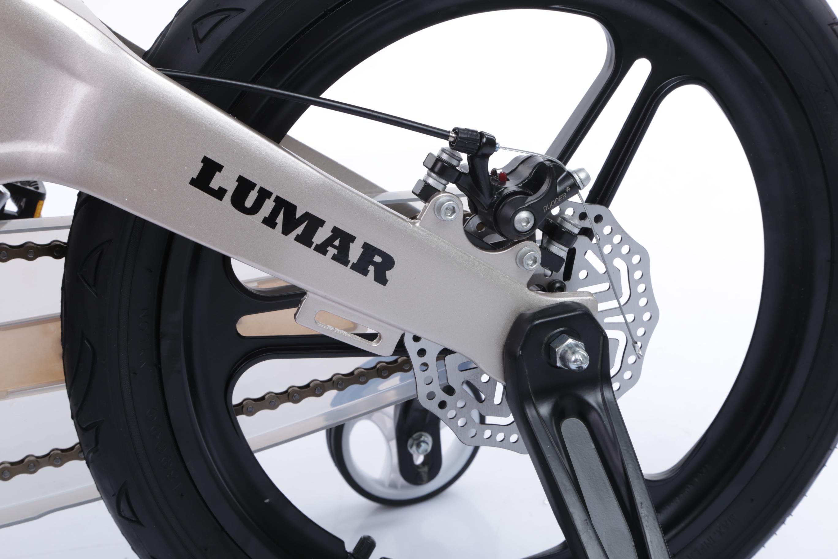 Магнієвий дитячий велосипед LUMAR 18" Срібний (1803) - фото 10 Магнієвий дитячий велосипед LUMAR 18" Срібний (1803) - фото 10