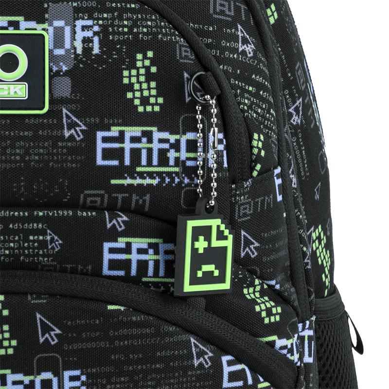 Школьный рюкзак GoPack Education GO25-175M-7 Error с анатомической спинкой (995128) - фото 11 Школьный рюкзак GoPack Education GO25-175M-7 Error с анатомической спинкой (995128) - фото 11