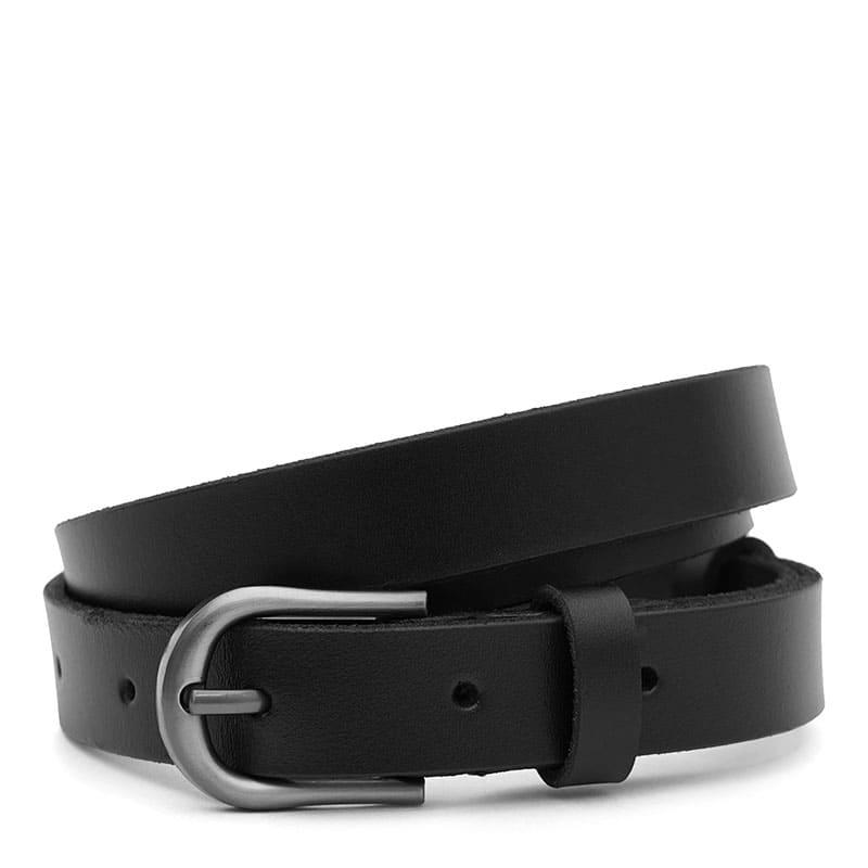 Ремень женский кожаный Borsa Leather 100v1genw37 Black
