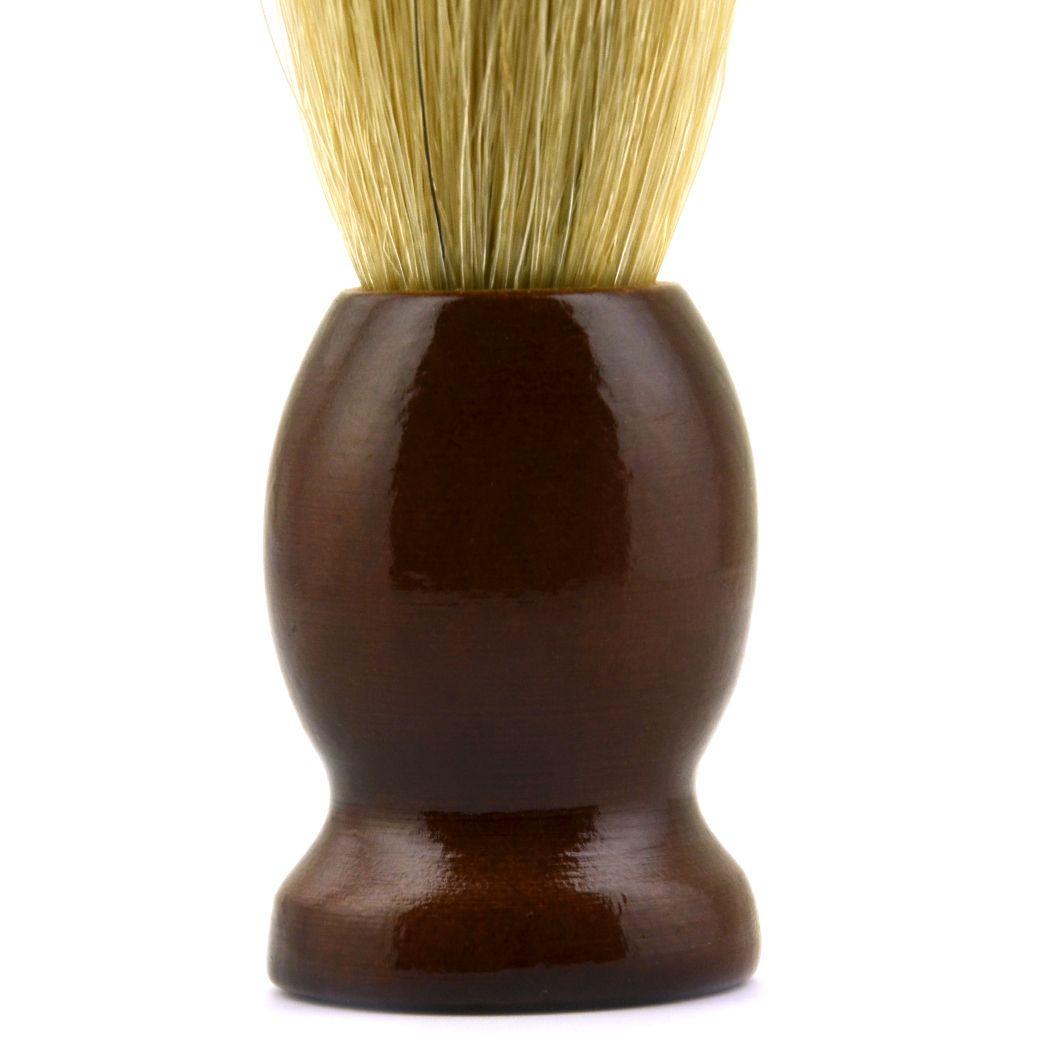 Помазок для гоління з дерева SHIMA з ворсом кабана Коричневий - фото 3 Помазок для гоління з дерева SHIMA з ворсом кабана Коричневий - фото 3