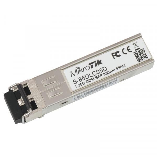 Інтерфейсний модуль SFP MikroTik S-85DLC05D 1,25G MM 550m 850nm (577779)