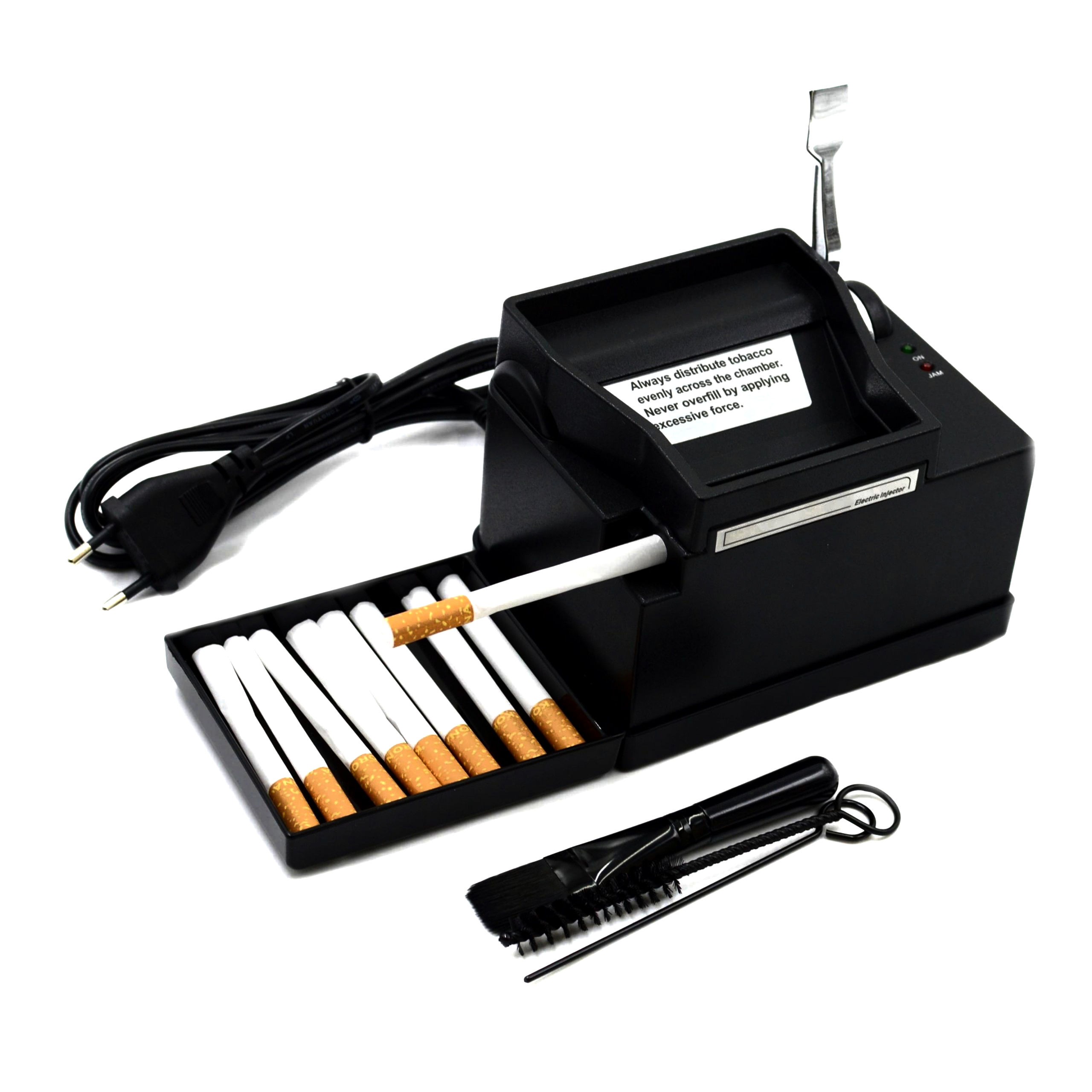Машинка для набивки табака/сигаретных гильз Powermatic II поршневая электрическая (352)