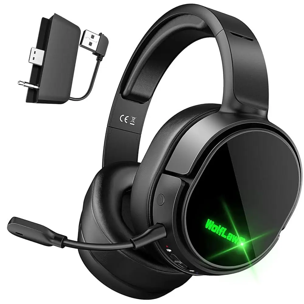Наушники беспроводные WolfLawS игровые (X001ZX2B65)