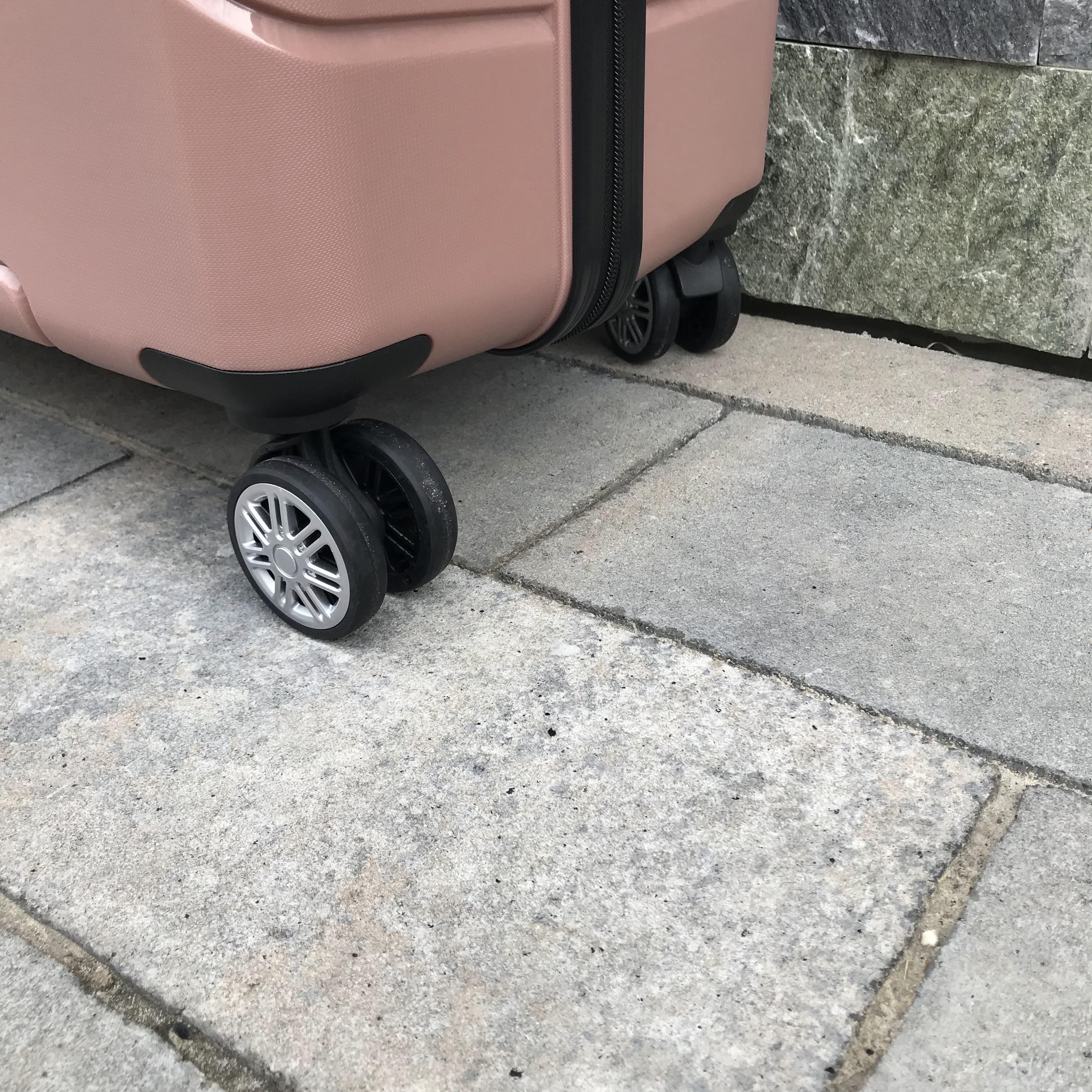 Валіза дорожня з поліпропілену Wings PP05 L Рожеве золото (7035899) - фото 4 Валіза дорожня з поліпропілену Wings PP05 L Рожеве золото (7035899) - фото 4