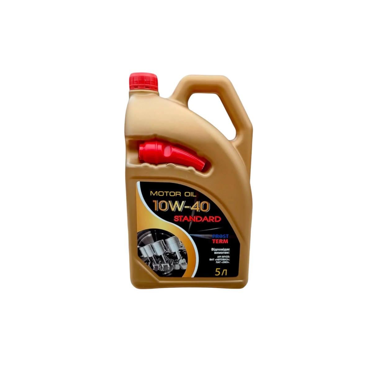 Моторное масло FROSTTERM Standard 10W-40 5 л