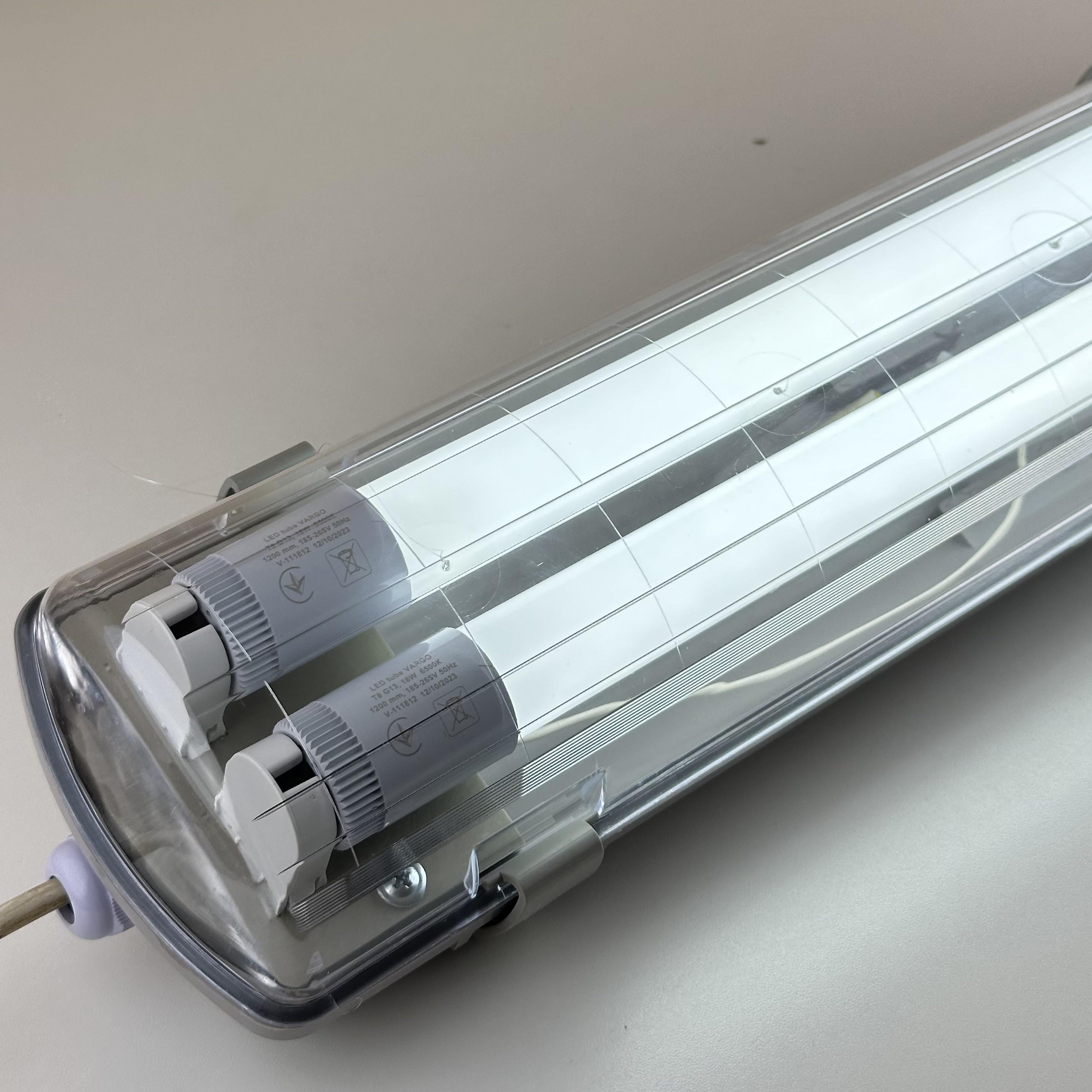 Світильник Led Story з лампами ЛПП 2х36W IP65 вологозахищений 2х1800 Lm Т8 G13 1,2 м 6500K (37368771)
