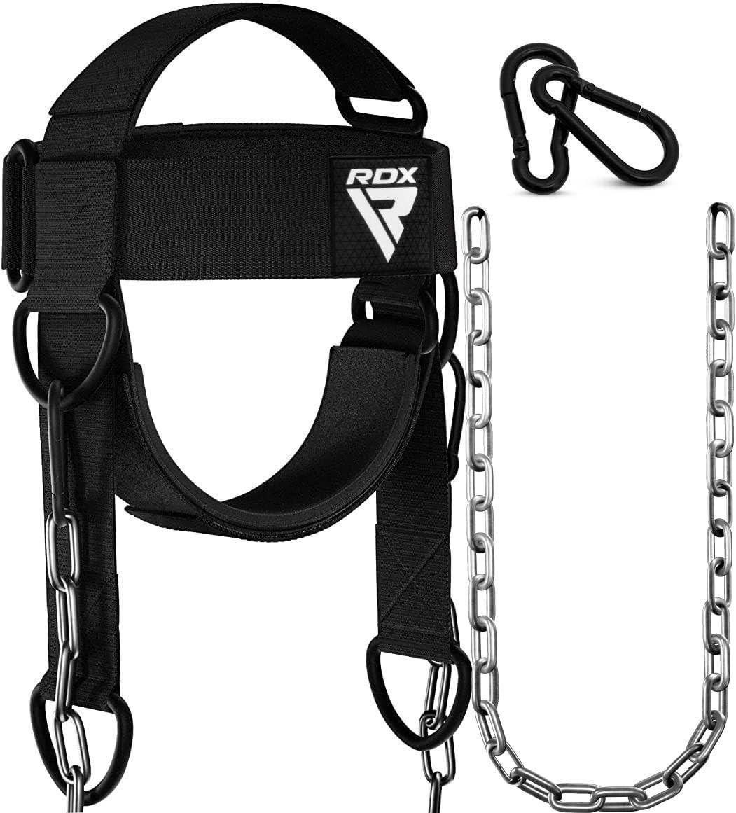 Тяга для шеи RDX H2 Neck Harness Black Plus (A-013036)