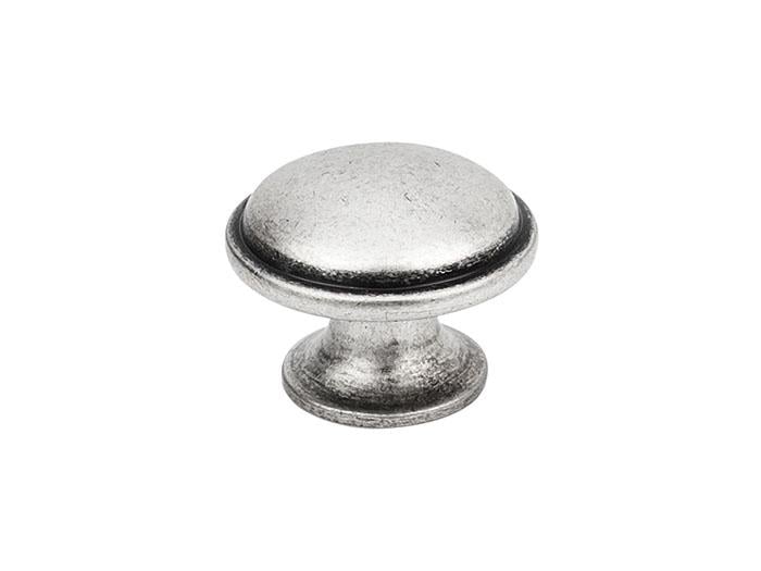 Ручка кнопка Virno Antique 635 Античное серебро