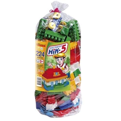 Конструктор дитячий ЮНІКА НІК-5 224 деталі (0927)