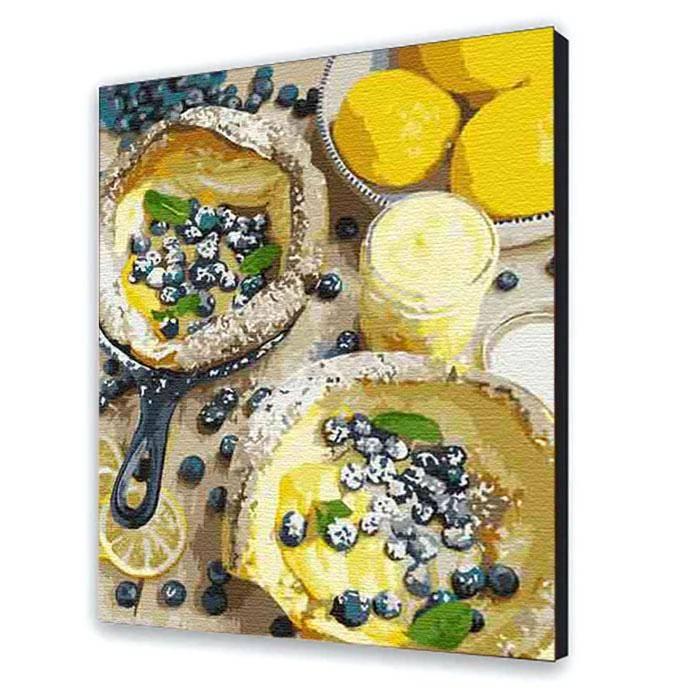 Картина по номерам Пироги с красками и кистями 40х50 см Multicolor (184023796)
