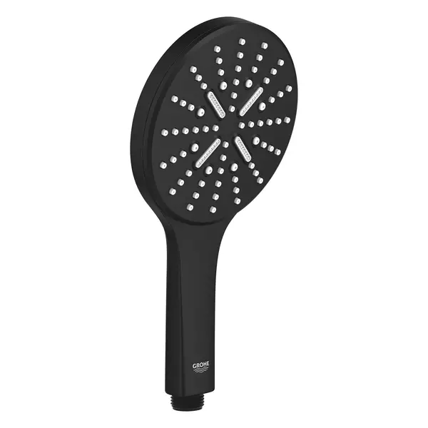 Ручной душ Grohe Rainshower Smartactive 22127KF0 3 режима струи Черный (35633549)