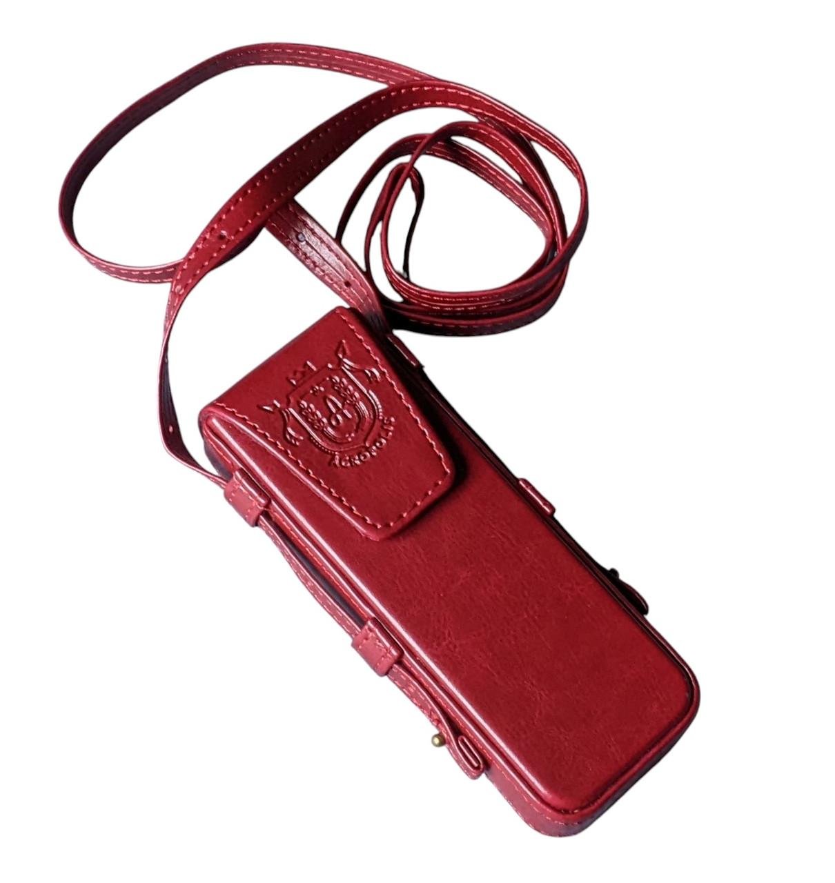 Футляр для окулярів з ремінцем Червоний (2809299422)