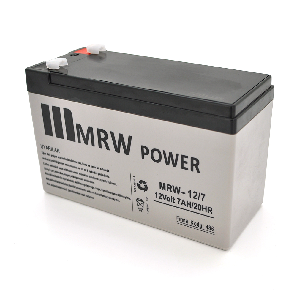 Аккумуляторная батарея AGM Mervesan mrv 127 12v 7ah 150x65x95 мм Серый (YUT_V11402)