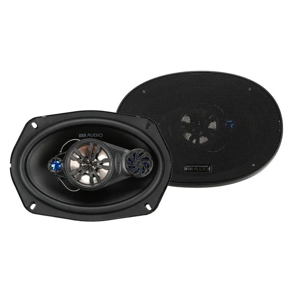 Колонки автомобильные Boschmann BM Audio JX-9688 овалы четырехполосные 500W 6x9 см Black (3_05838) - фото 6 Колонки автомобильные Boschmann BM Audio JX-9688 овалы четырехполосные 500W 6x9 см Black (3_05838) - фото 6