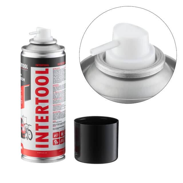 Cмазка силиконовая Intertool FS-6020 аэрозоль 200 мл (7329756) - фото 2