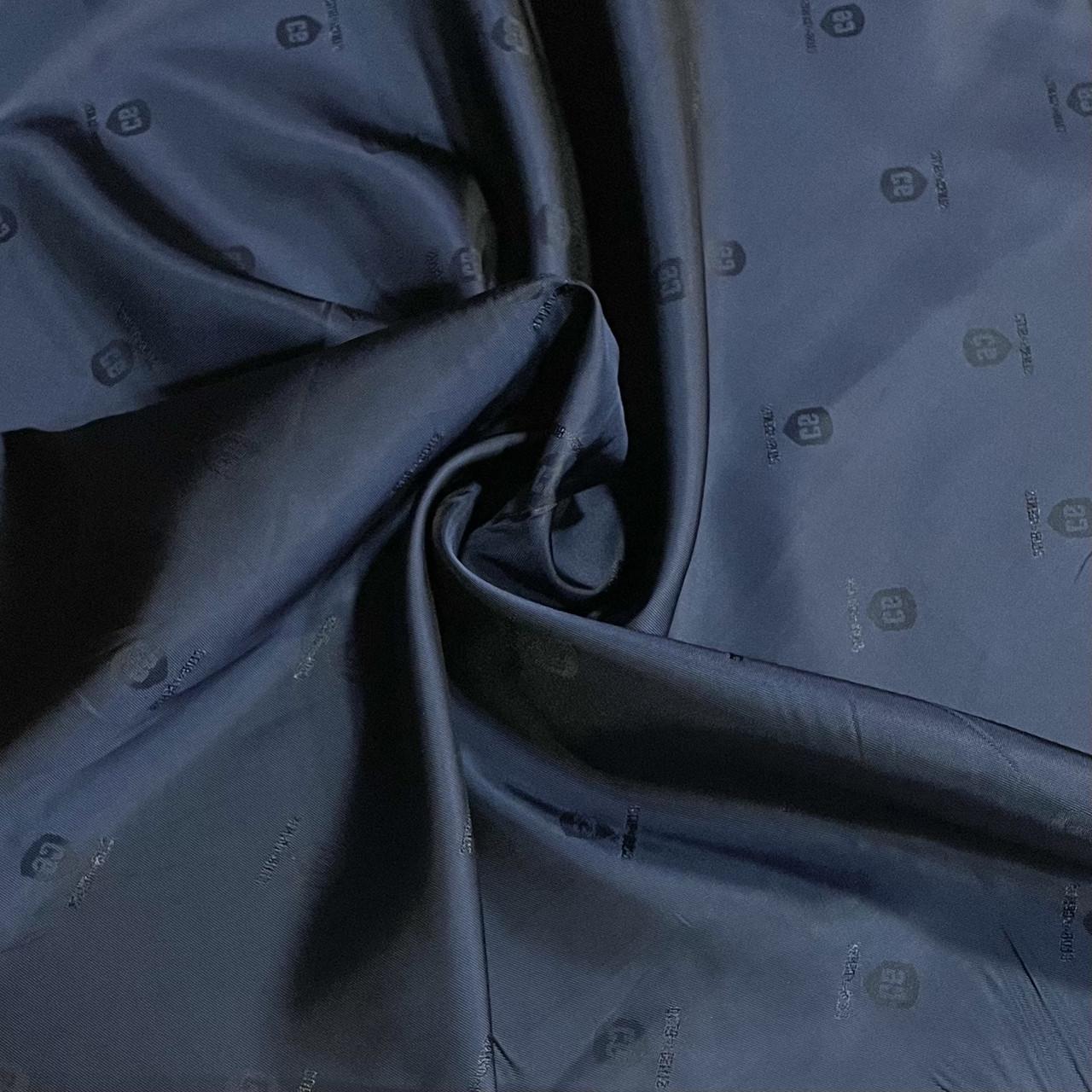 Ткань подкладочная Темно-синий (24479415) - фото 3 Ткань подкладочная Темно-синий (24479415) - фото 3