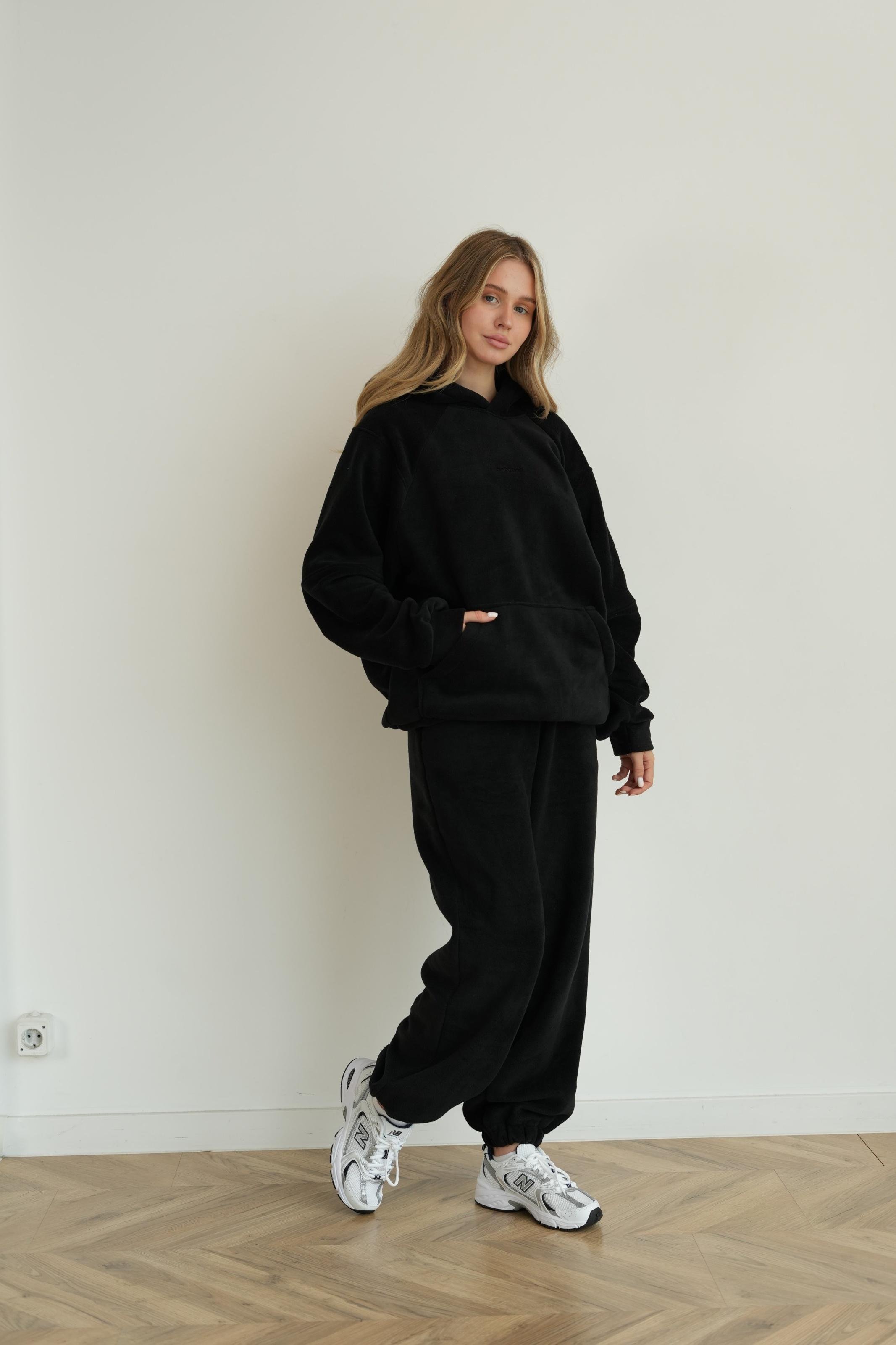 Костюм флісовий BASE L/XL Чорний (10201LXL)