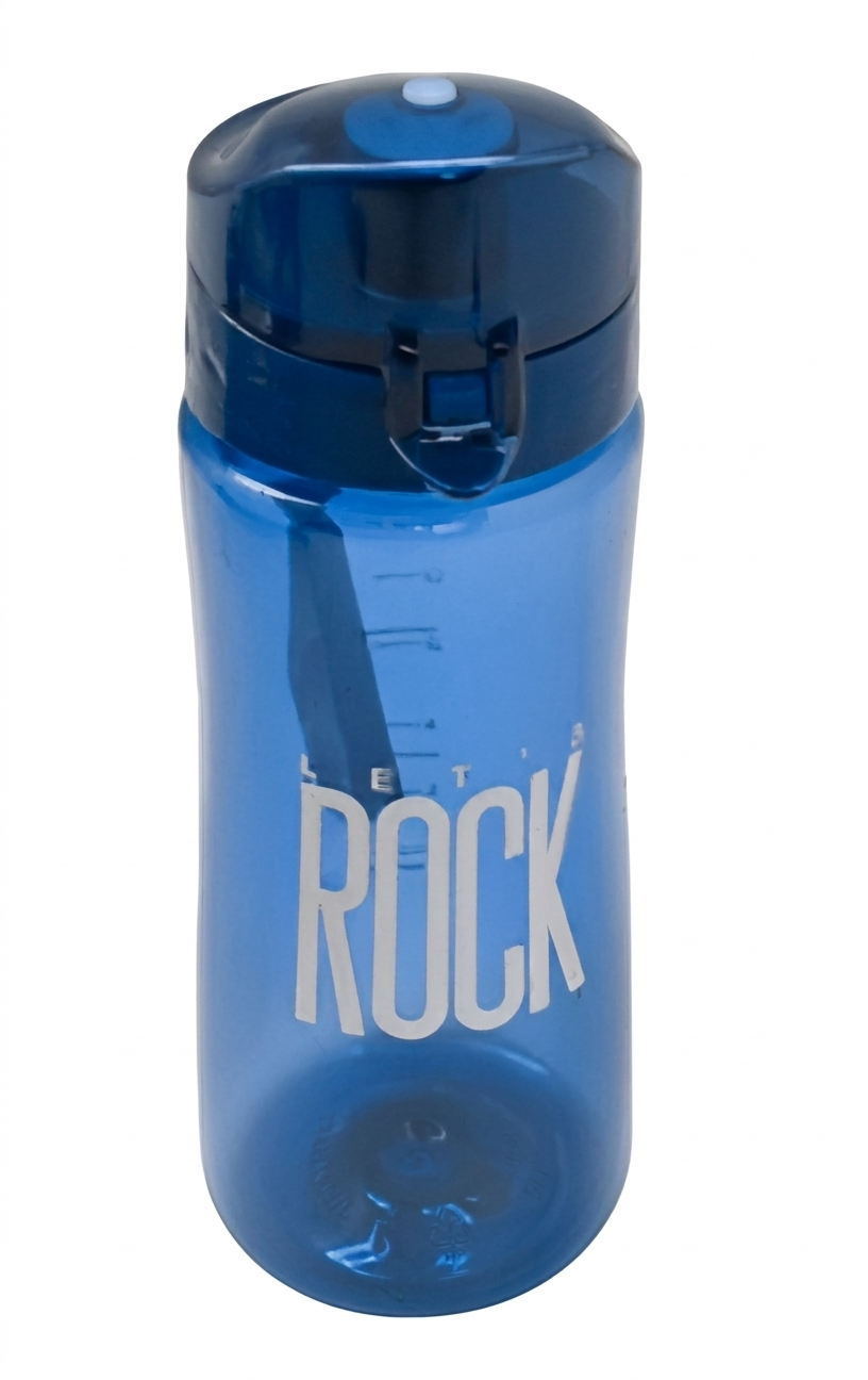 Пляшка-поїлка Rock 520 мл пластикова Blue (30980)