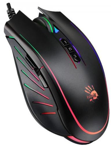 Проводная игровая мышь A4tech P81s Bloody Curve с подсветкой