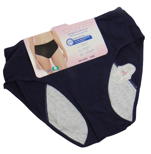 Трусы женские для критических дней Ouno 6326 XL Синий (2060348376)