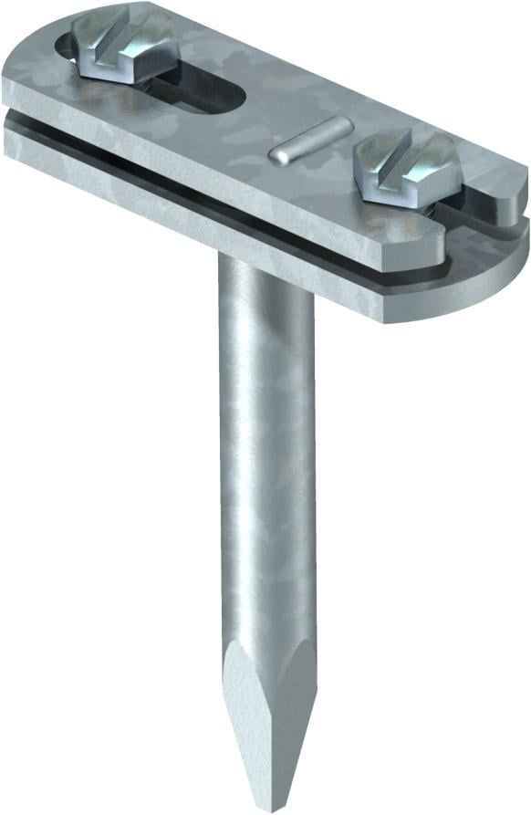 Тримач фасадний OBO bettermann смуги 30x4 мм з клином ø 9x70 мм гарячооцинкована сталь (5226570) Тримач фасадний OBO bettermann смуги 30x4 мм з клином ø 9x70 мм гарячооцинкована сталь (5226570)