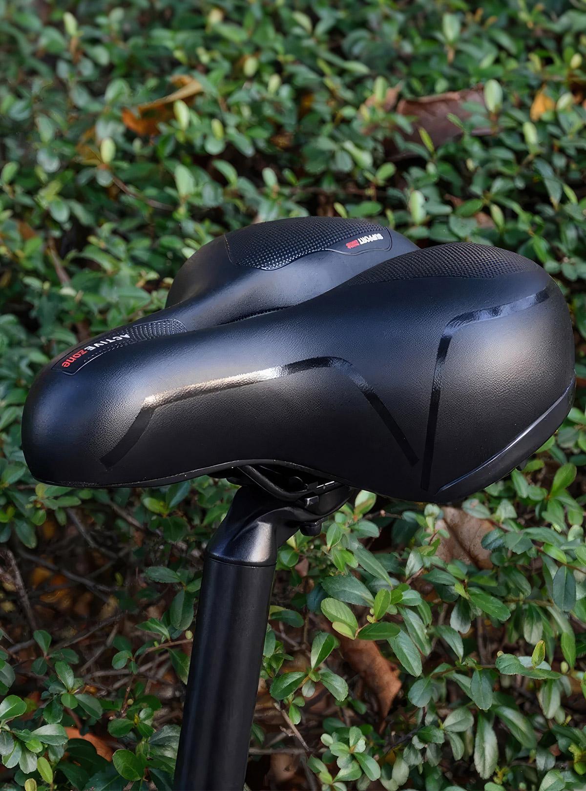 Седло для велосипеда OnePro 9397 с амортизатором анатомическое Черный (71133) - фото 11