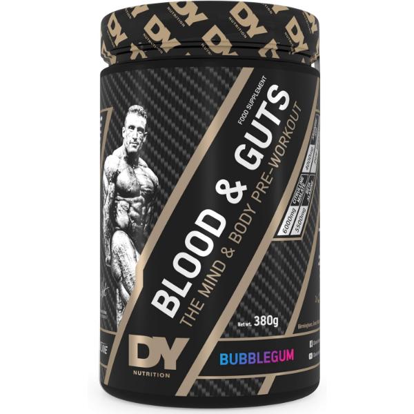 Комплекс для тренировки DY Nutrition Blood and Guts со вкусом жвачки 380 г 20 порций (000021550)
