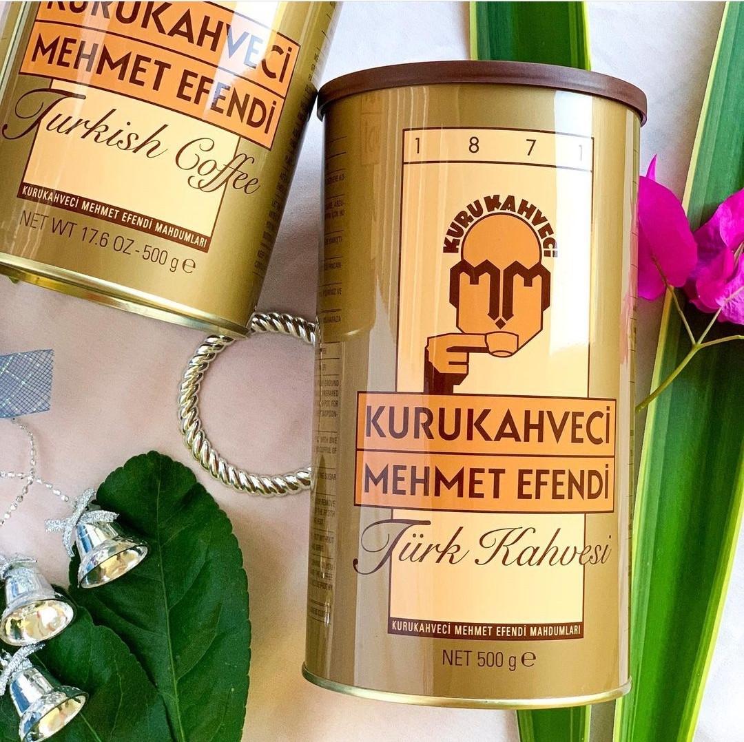 Кава турецька мелена Kurukahveci mehmet efendi 500 г банка (24979503) - фото 4
