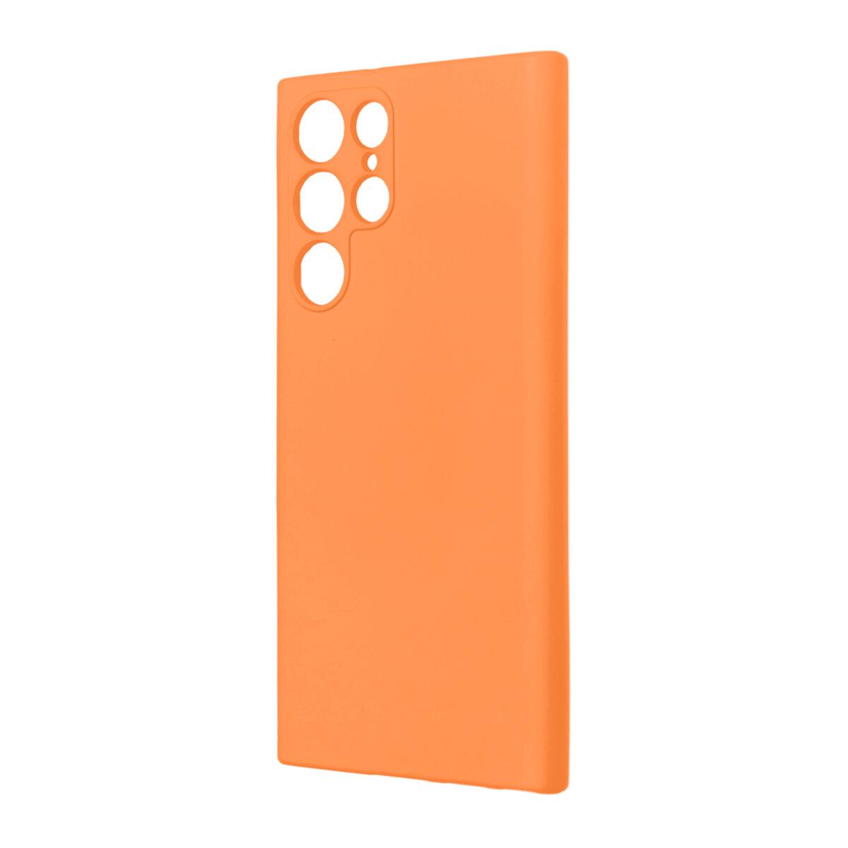 Противоударный чехол для Samsung Galaxy S22 Ultra Cosmiс Full Case HQ 2mm / Orange Red