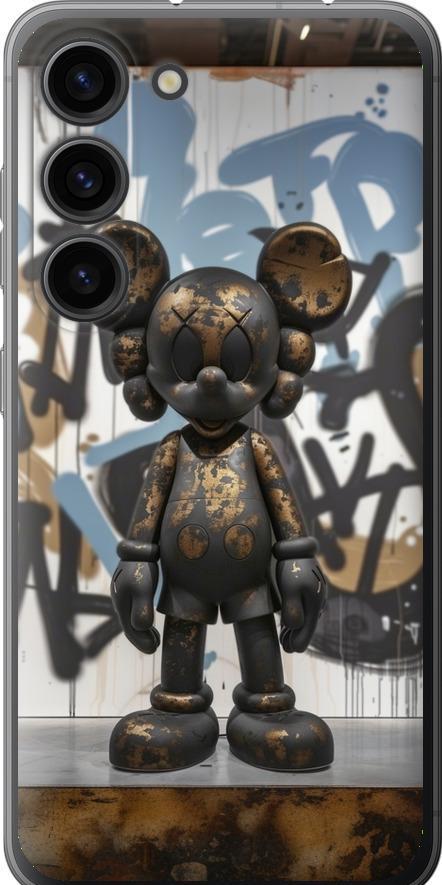 Чехол на Samsung Galaxy S23 Bronze kaws v2 (6098u-2907-42517)