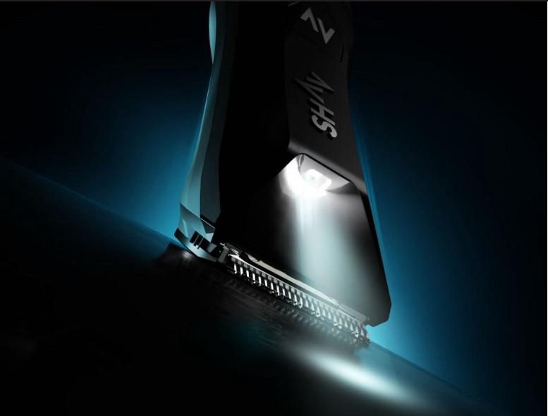 Триммер Shav 2 водонепроницаемый LED подсветка аккумуляторный Черный - фото 7