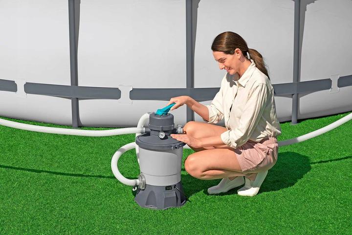 Фильтр-насос для бассейна песочный Bestway 58515 3028 л/ч (26596928) - фото 15