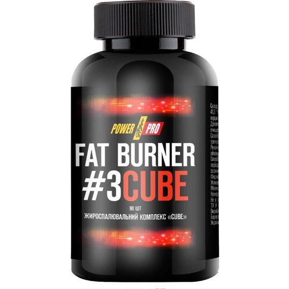 Комплексний жироспалювач Power Pro Fat Burner №3 CUBE 90 Caps